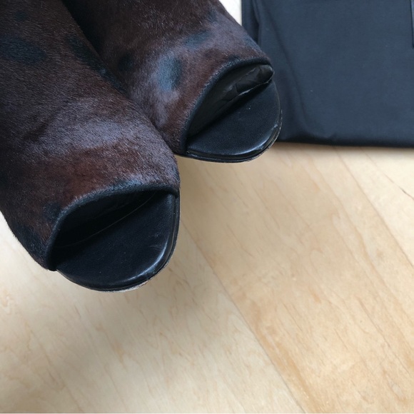 Alexander Wang Alla Leopard Wedge 36 - Picture 5 of 8